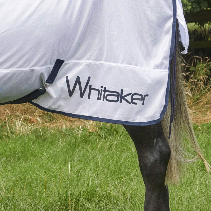 John Whitaker Farnhill Roll up Fly Rug White XL - PawsPlanet Australia