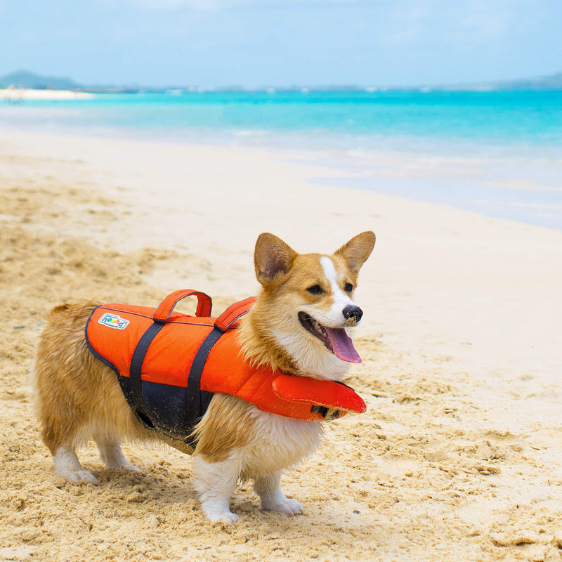 Outward Hound Granby Splash Orange Dog Life Jacket, XS - PawsPlanet Australia