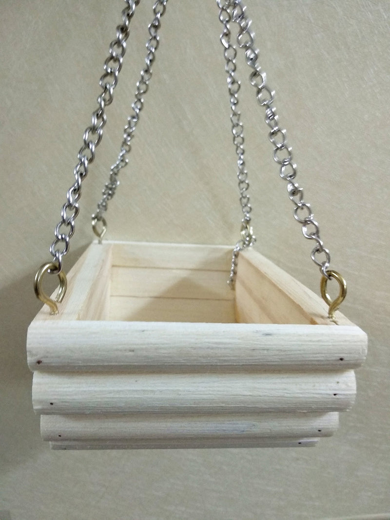 [Australia] - Hypeety Wooden Hamster Swing Toy for Dwarf Hamster Gerbil Rat Mouse Mice Small Animla Cage Perch StandToy 