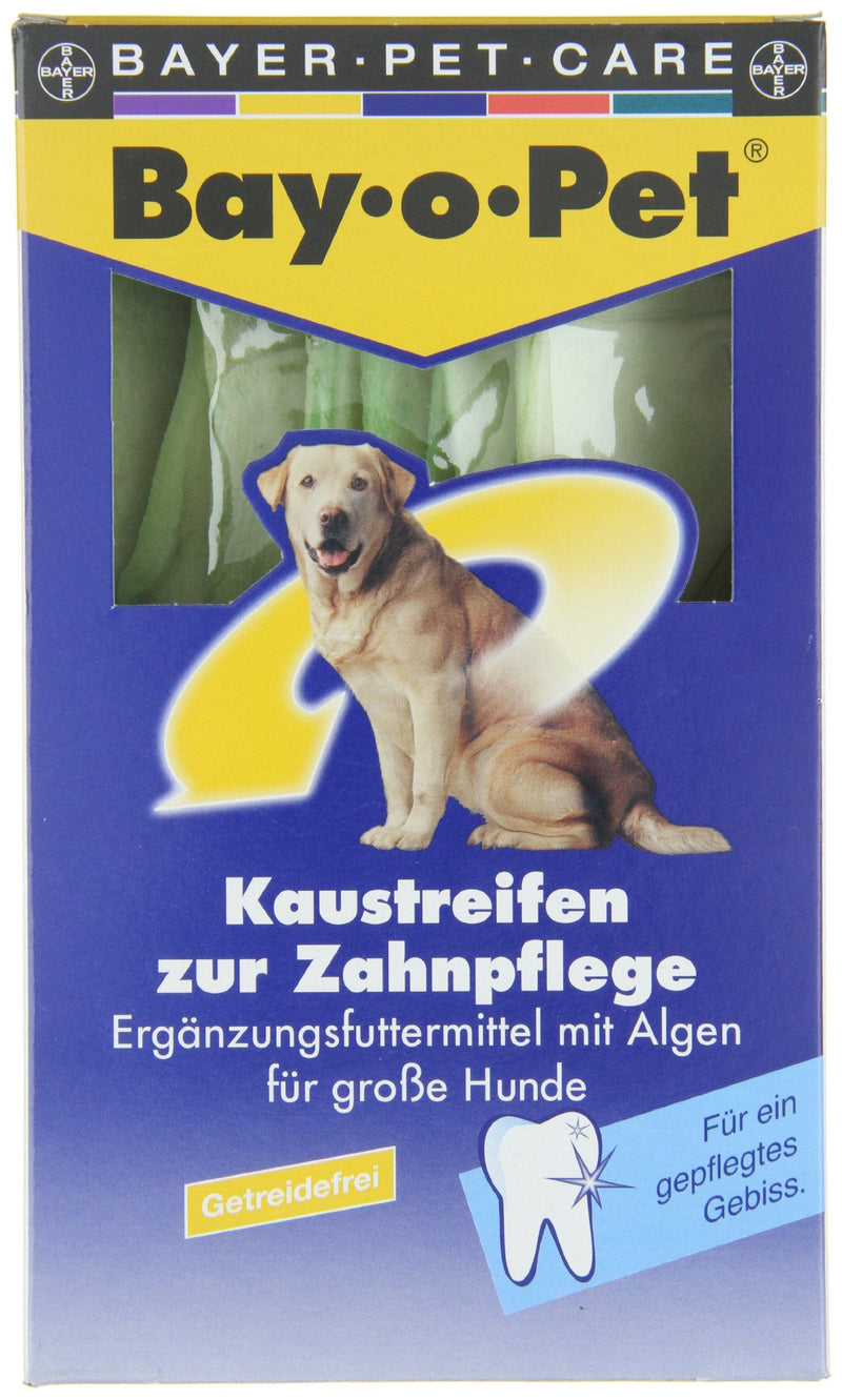 Bayer Bay-0-Pet dental care chewing strips, large dogs, 140 g - PawsPlanet Australia