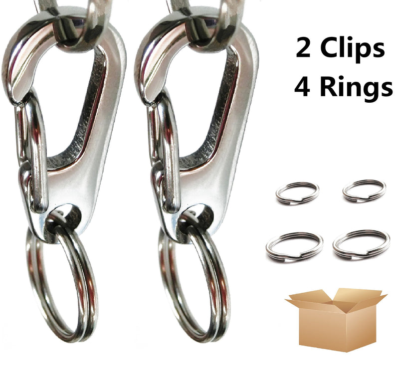 [Australia] - Sundesign Stainless Steel Dog Tag Quick Clips 2Small 