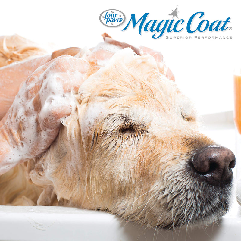 [Australia] - Four Paws 100526413 Magic Coat Tea Tree Oil & Aloe Vera Natural Dog Shampoo with Oatmeal, 16 oz, Tree Tea Oil 