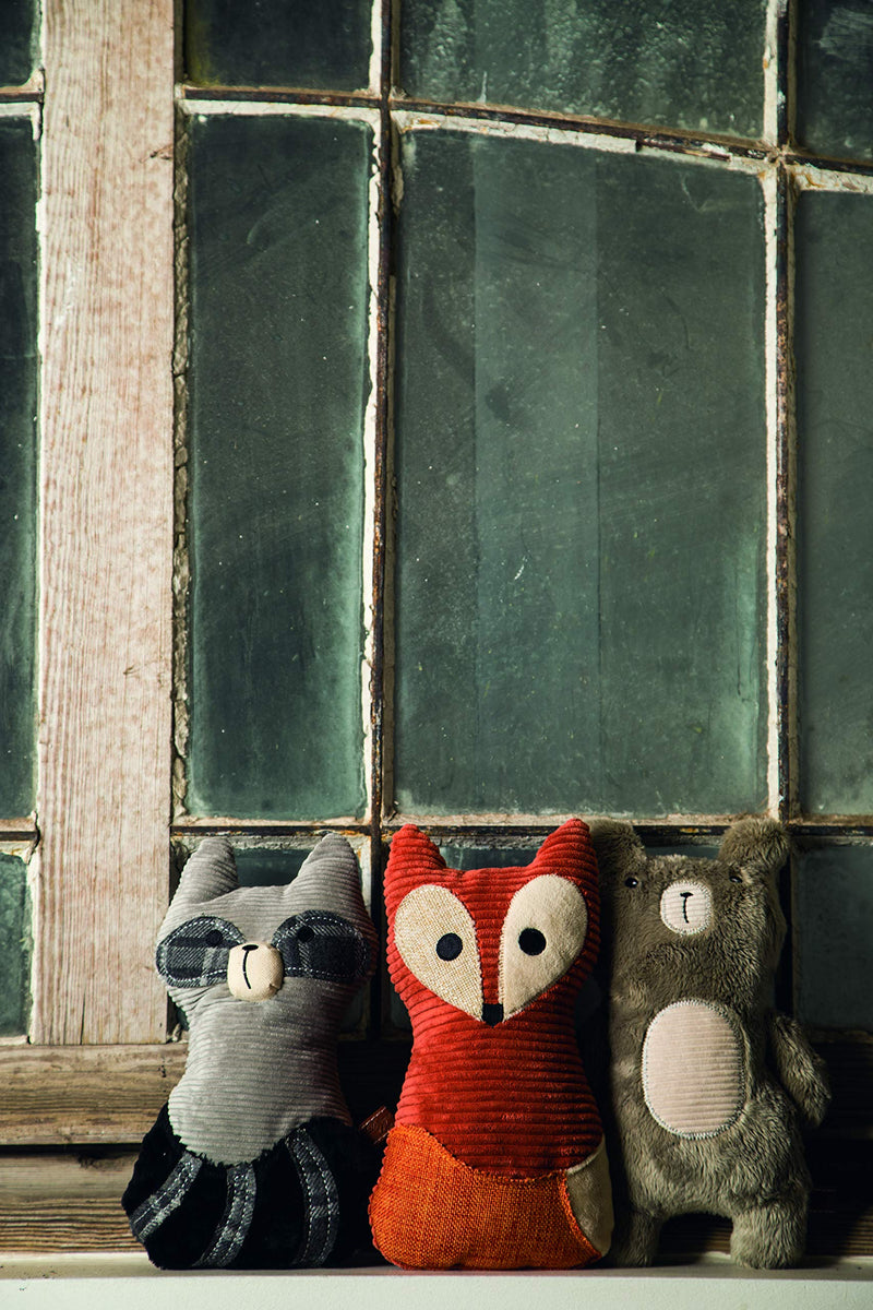 Designed by Lotte Dog Toys Owl, 23,5 cm, Grey - PawsPlanet Australia