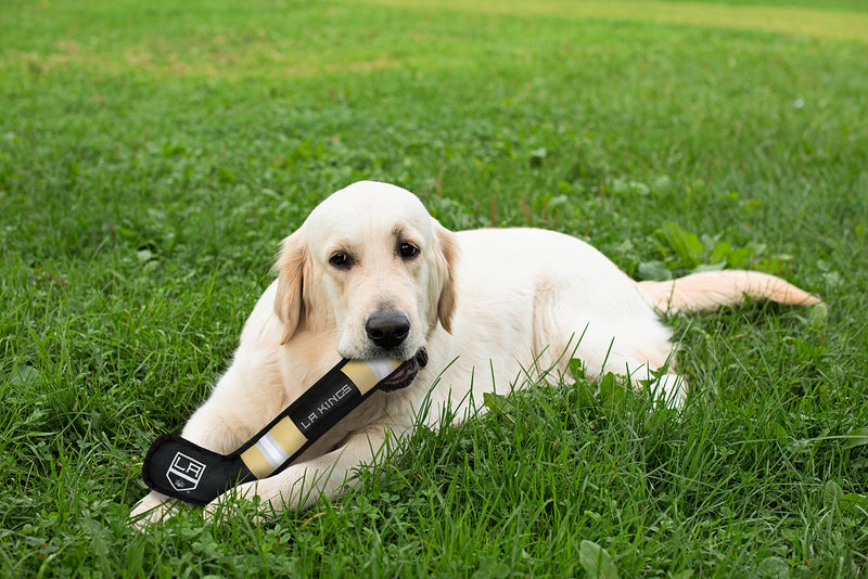 [Australia] - Pets First Los Angeles Kings Hockey Stick Toy for Dogs 16 inches long 