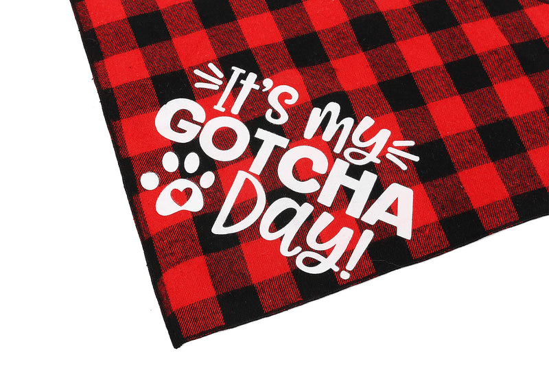 [Australia] - JPB Dog Birthday Bandana for Boy and Girl Dogs,Gotcha Day Pet Scarf,Dog Adoption Bandana 