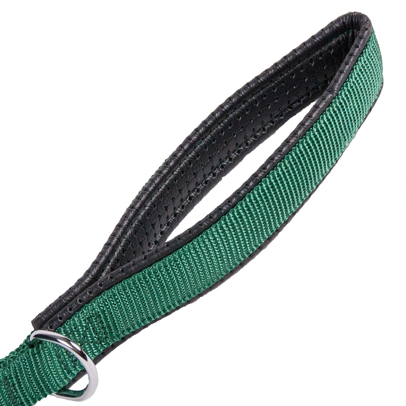 [Australia] - GoGo Pet Products Comfy Nylon Lead 6' x 5/8” Hunter Green 