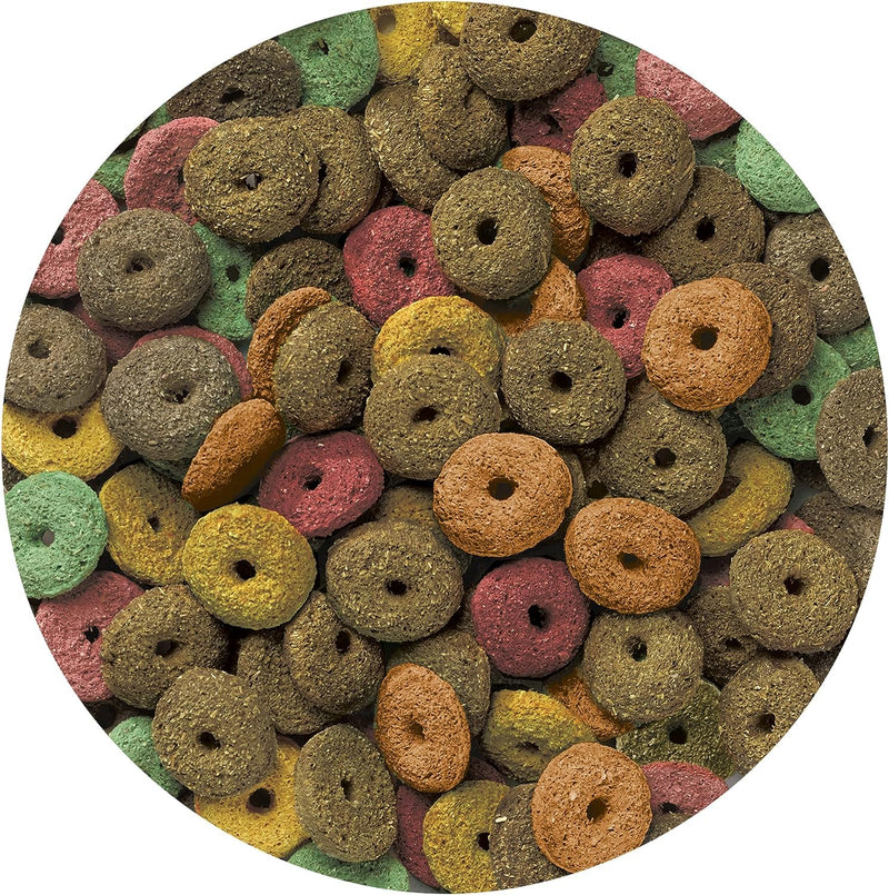 Vitakraft Party Rollis, crunchy rings for rodents, low in calcium, with grain, with alfalfa, as a supplement to the main food or as a snack in between (7x 500g) - PawsPlanet Australia