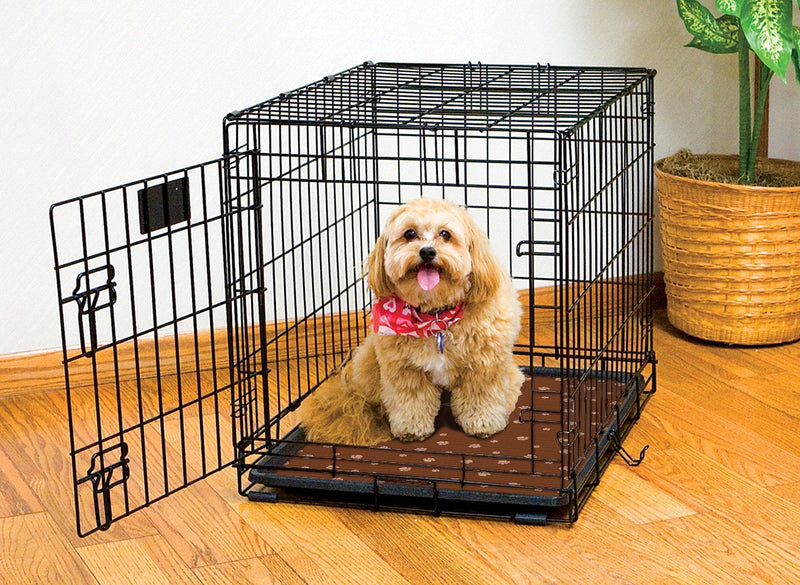 Drymate Dog Crate Mat 18" x 24" Brown - PawsPlanet Australia