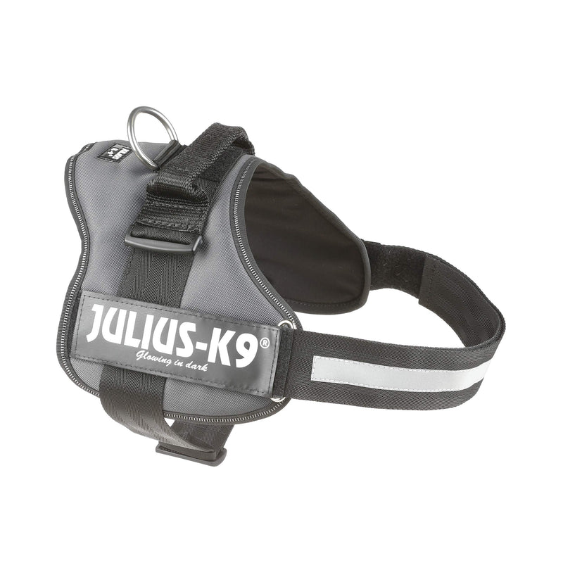 Julius-K9, 162ANT-1, K9-Powerharness, dog harness, Size: 1, Anthracite - PawsPlanet Australia