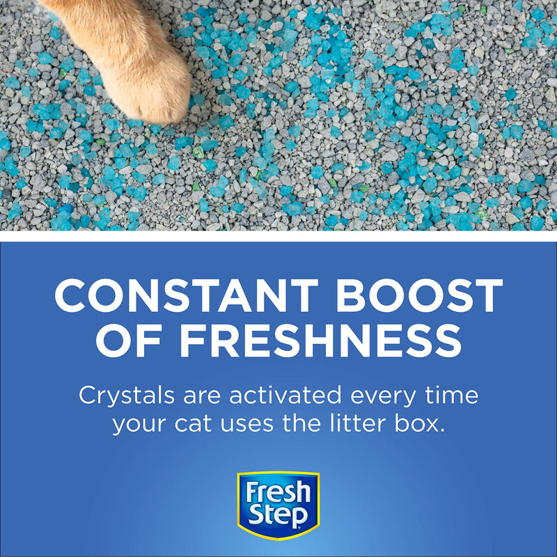 [Australia] - Fresh Step Cat Litter Crystals | Cat Litter Box Deodorizer 1 Pack Fresh Scent 
