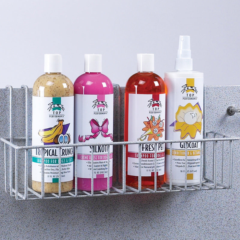 [Australia] - Master Equipment  Shampoo Rack — Durable, Versatile, and Convenient Tub Shampoo Racks for Professional Pet Groomers 