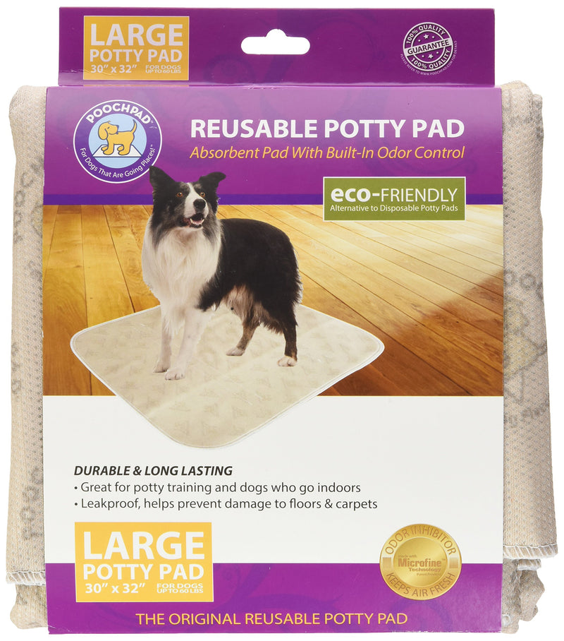 [Australia] - Pooch Pads Training Pad, Beige, Large/30" x 32" 