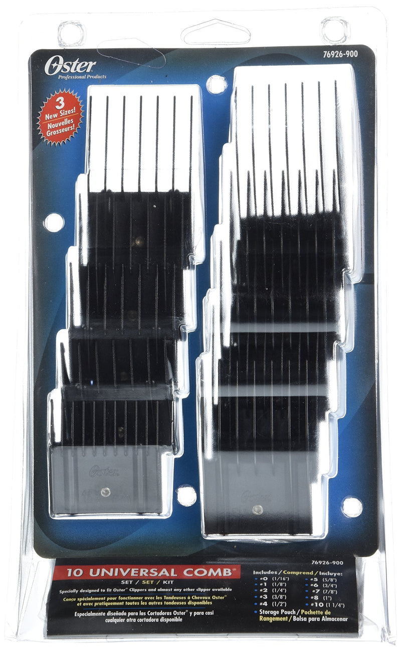 Oster Professional 10 comb set specifically for Oster clippers. - PawsPlanet Australia