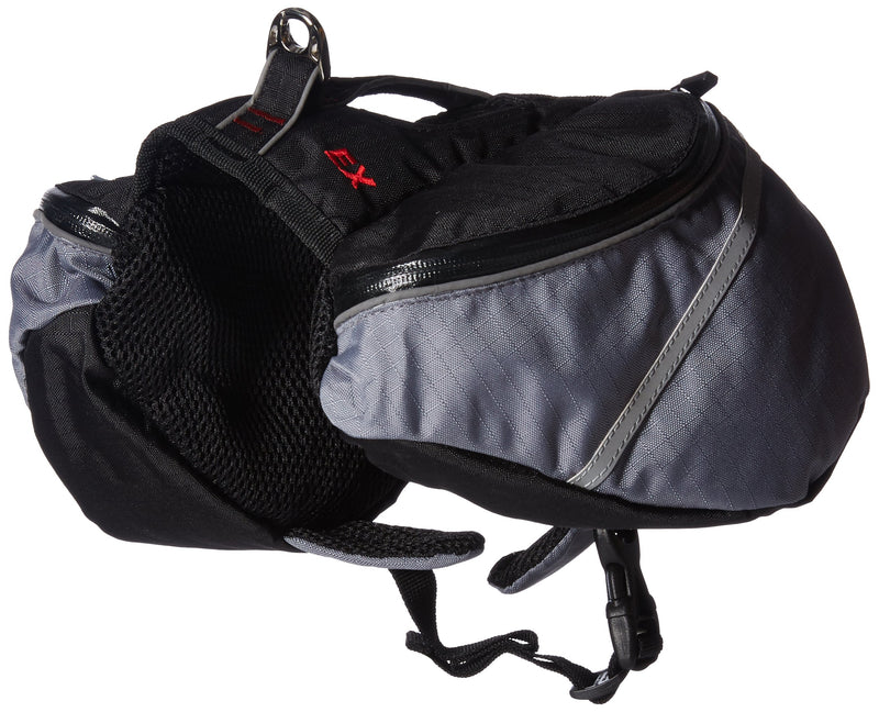 Doggles Dog Backpack, Extreme XS, Gray/Black - PawsPlanet Australia