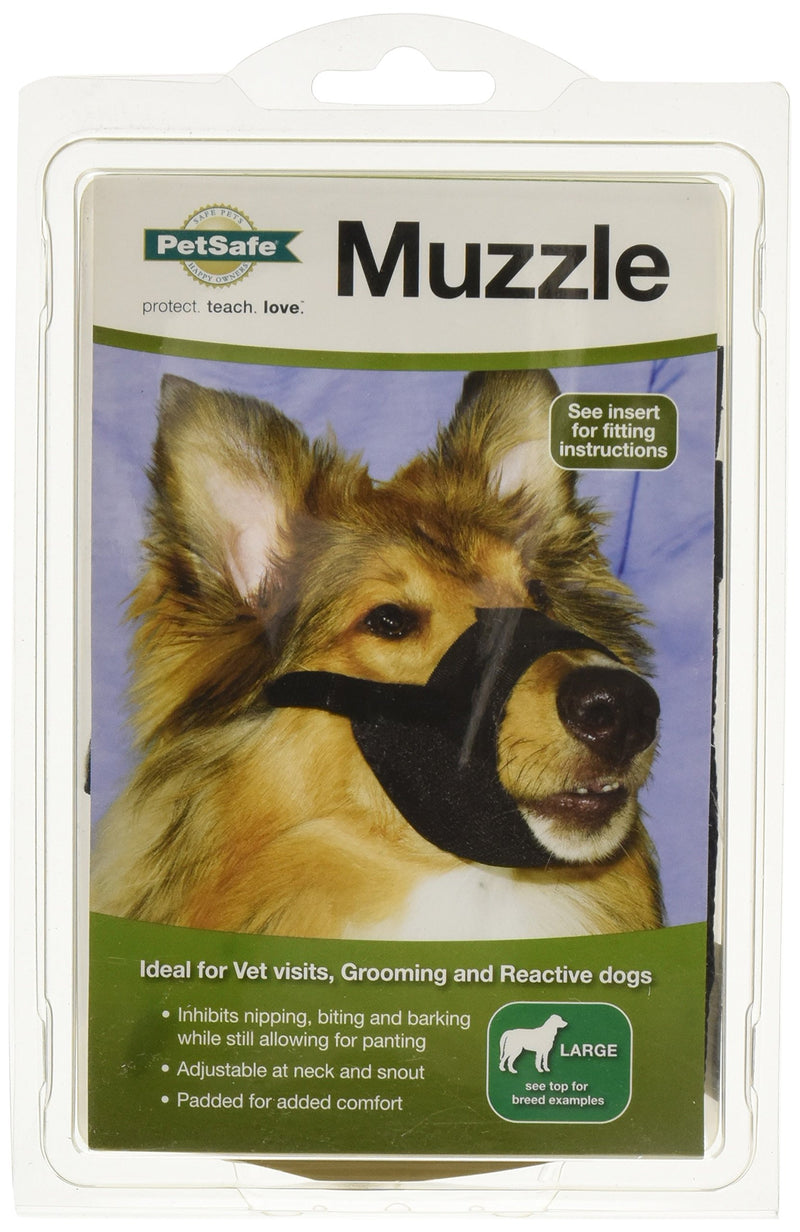 [Australia] - PetSafe Muzzle Large Black 