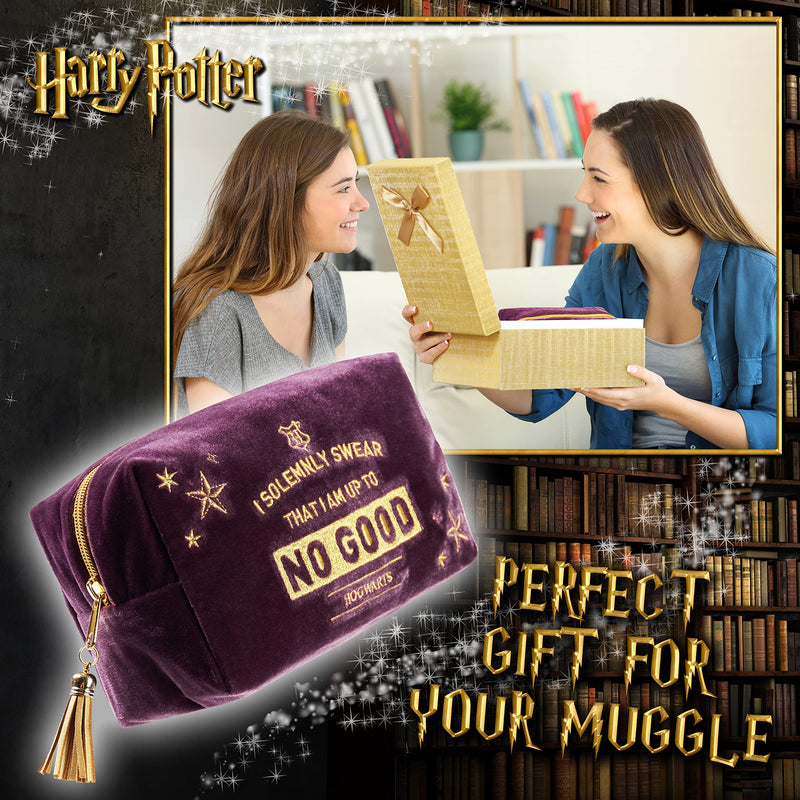 Harry Potter Gifts Make Up Bags for Women Toiletry Bag Hogwarts Travel Accessories - PawsPlanet Australia