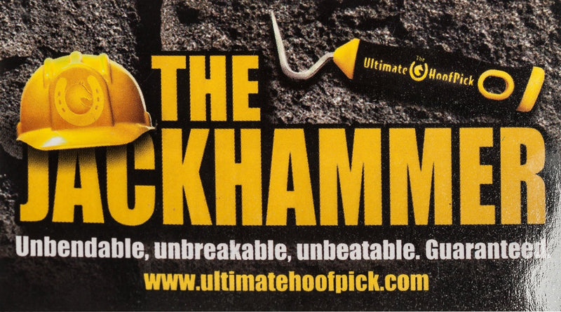 The Jackhammer Ultimate Hoof Pick Display 1-Pack - PawsPlanet Australia