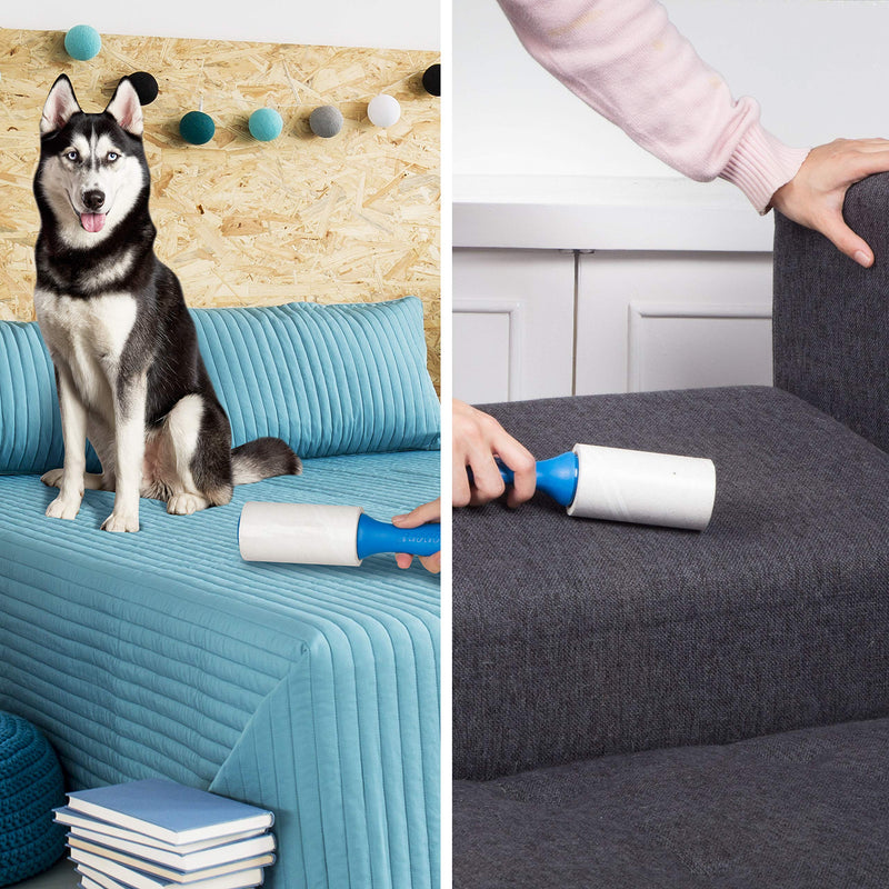 PetLovers Lint Rollers for Pet Hair Extra Sticky 6 Pack - Lint Remover for Clothes - PawsPlanet Australia
