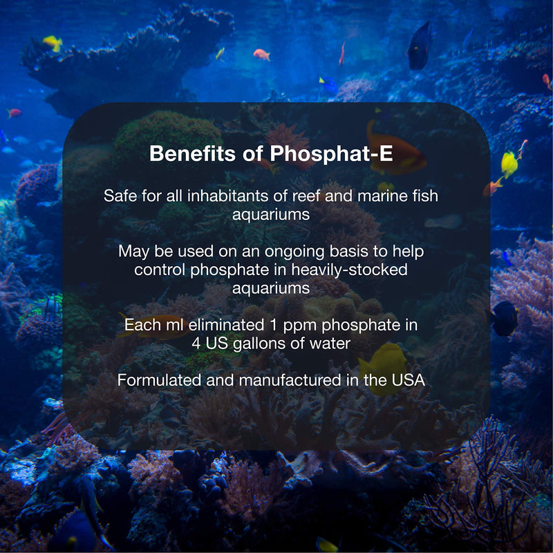 [Australia] - Brightwell Aquatics Phosphat-E - Liquid Phosphate Remover for Marine Fish and Reef Aquarium Tank 125-ML 