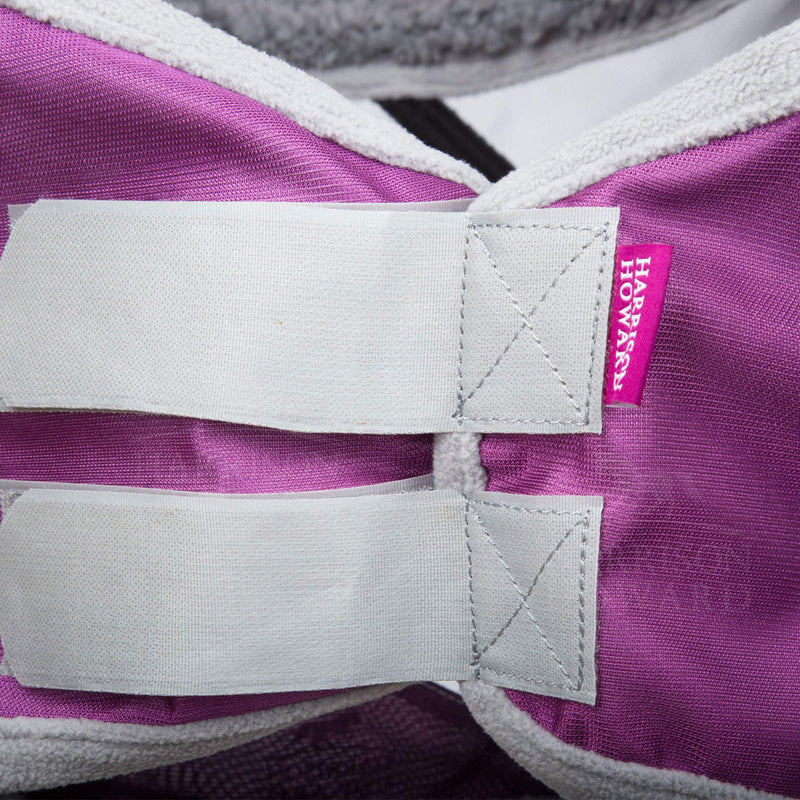 Harrison Howard CareMaster Pro Luminous Fly Mask Standard Amethyst (M; Cob) - PawsPlanet Australia