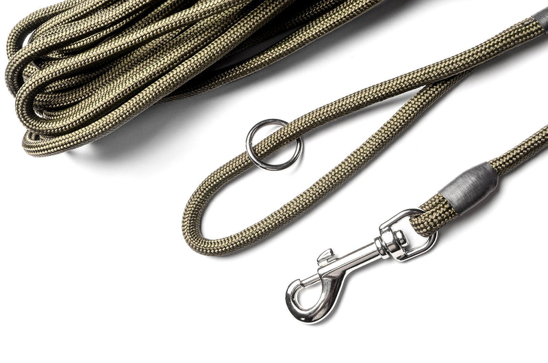 Dog & Field 2in1 10 Meter Training/Exercise Dog Lead - Super Soft Braided Nylon - PawsPlanet Australia
