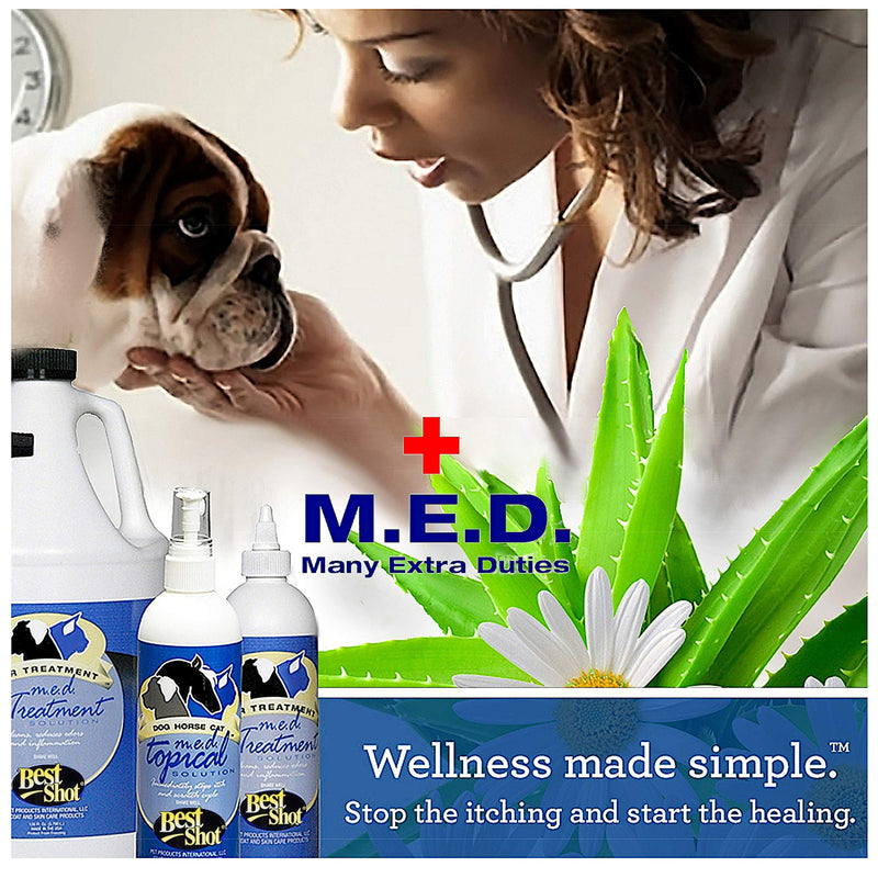 [Australia] - Best Shot Pet M.E.D. Wellness Shampoo 12 Ounce 