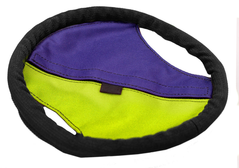 [Australia] - Doggone Good Flying Treat Tug Frisbee Buy Directly from Manufacturer Purple/Green 