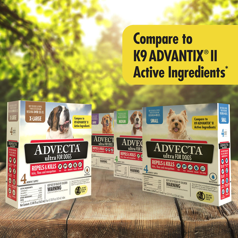 Advecta Ultra Flea & Tick Topical Treatment, Flea & Tick Control for Dogs Medium - PawsPlanet Australia