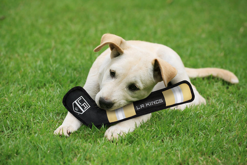 [Australia] - Pets First Los Angeles Kings Hockey Stick Toy for Dogs 16 inches long 