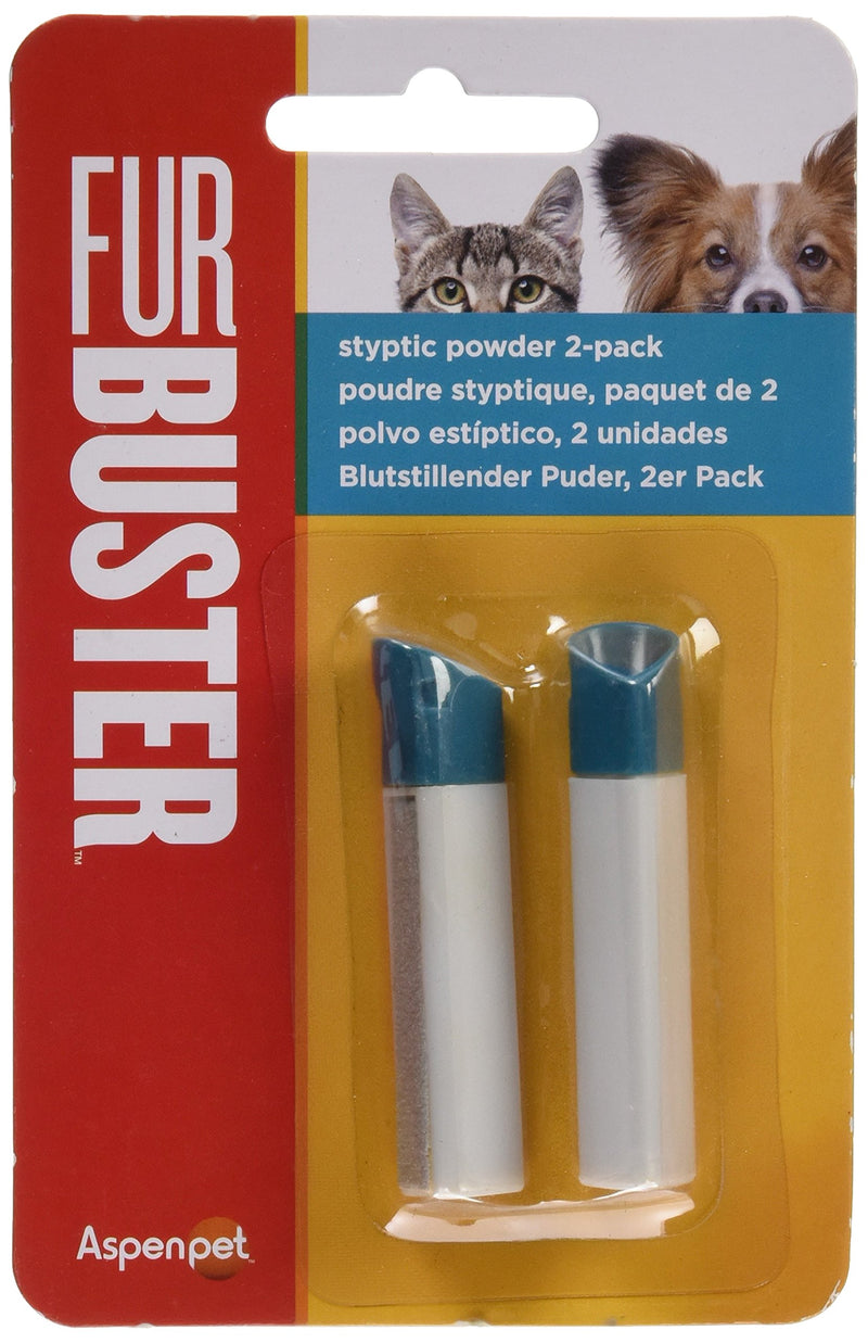 Aspen pet Fur Buster Styptic Powder, Pack of 2 - PawsPlanet Australia