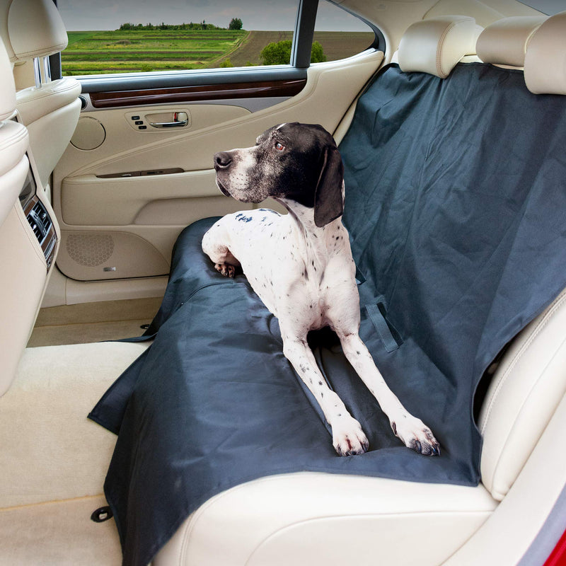 PawPride Luxury Cosy Pet Car Seat Cover for Dogs and Cats Quality Water Proof Material Large Size Fits Vehicle’s Backseat Easy To Clean Machine Washable Protects Upholstery - PawsPlanet Australia