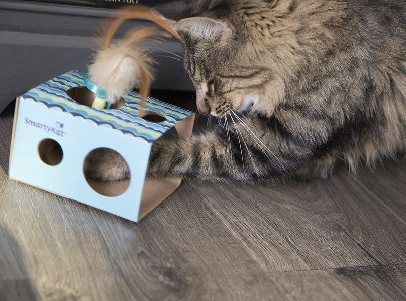 [Australia] - SmartyKat Electronic Motion Cat Toys Twirl & Peek 