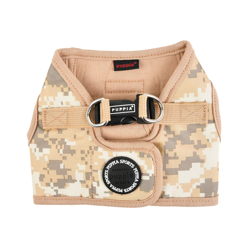 Puppia Sentinel Harness B Dog Harness, Beige, Camo XL - PawsPlanet Australia