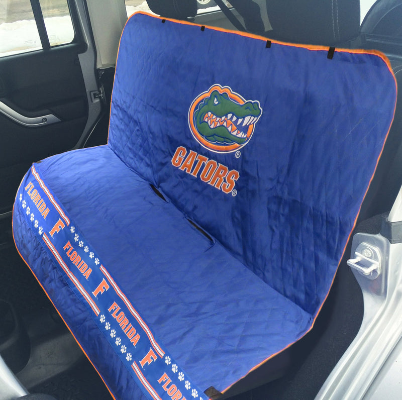 [Australia] - Pets First NCAA Collegiate PET Car Seat Cover - Available in 12 Teams Collegiate Florida Gators 