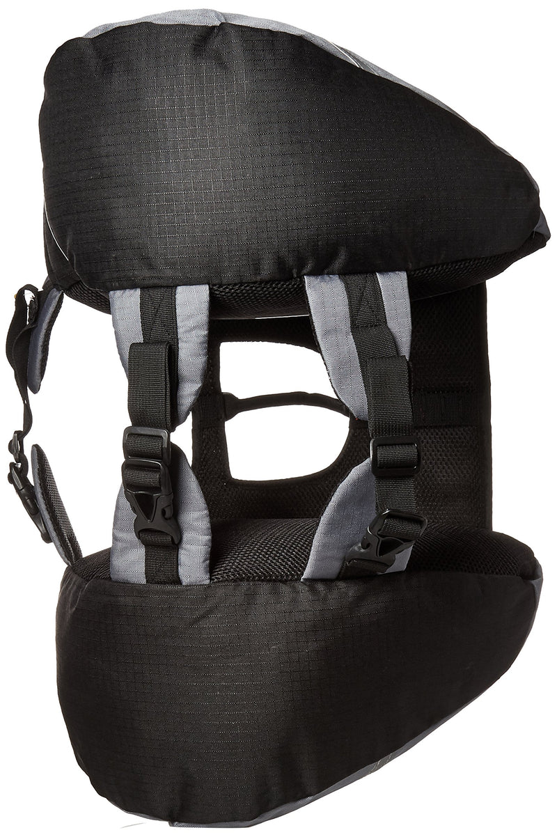 [Australia] - Doggles Dog Backpack, Extreme Large, Gray/Black 