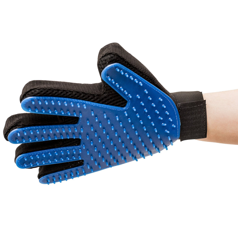 [Australia] - Franklin Pet Supply Shed-Master – Pet Grooming Gloves Gentle De-Shedding – Hair Remover – Dogs & Cats – Long & Short Hair – Furniture Pet Hair Remover 