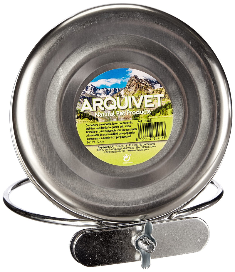 Arquivet 8435117854857 – Stainless Steel Bowl 0.56 L - PawsPlanet Australia