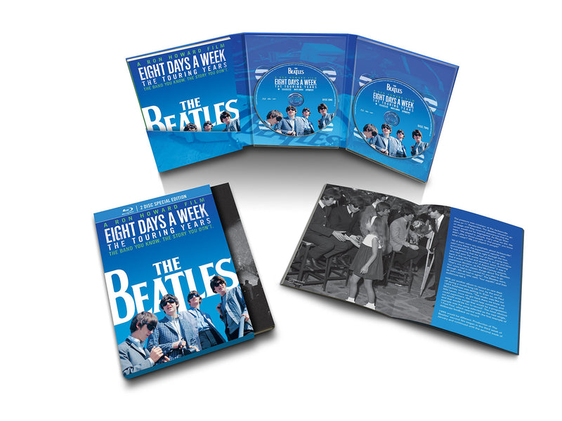 Eight Days A Week - The Touring Years (Blu-Ray Deluxe) - PawsPlanet Australia