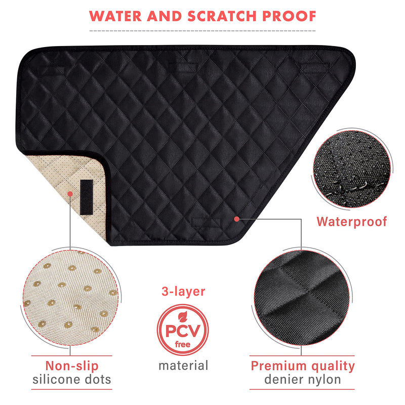 VaygWay Car Door Pet Cover Protector Barrier – Car Door Cover Protector – Waterproof Anti Scratch Side Guard – One for Each Side (2 pk) - Universal fit Auto Car SUV - PawsPlanet Australia