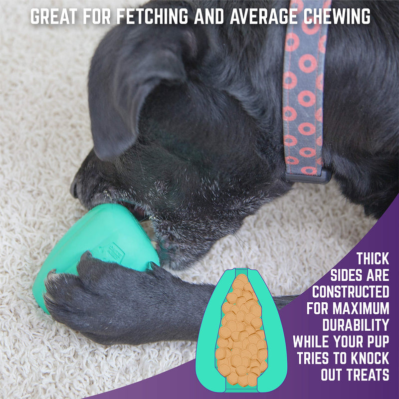 Chew King Premium Treat Dog Toy, Extremely Durable Natural Rubber Toy, Filler Toy, Pack of 2 Large - 2 pack - PawsPlanet Australia