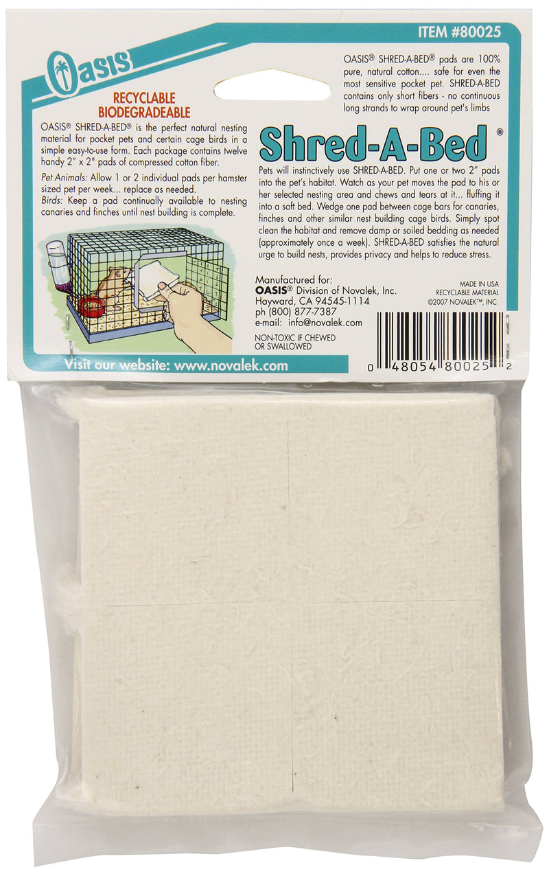 [Australia] - Kordon/Oasis (Novalek) SOA80025 6-Pack Shred a Bed Small Animal Nesting Material 