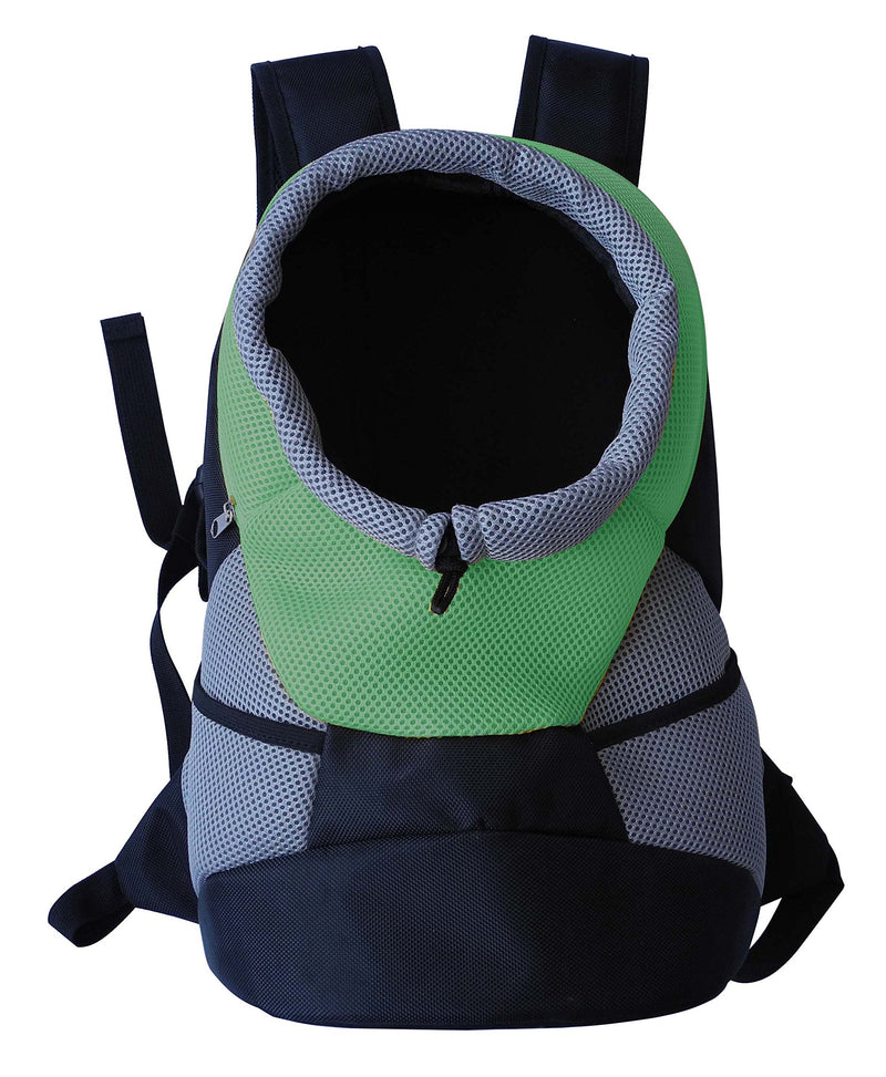[Australia] - On-The-Go Supreme Travel Bark-Pack Backpack Pet Carrier Green One Size 