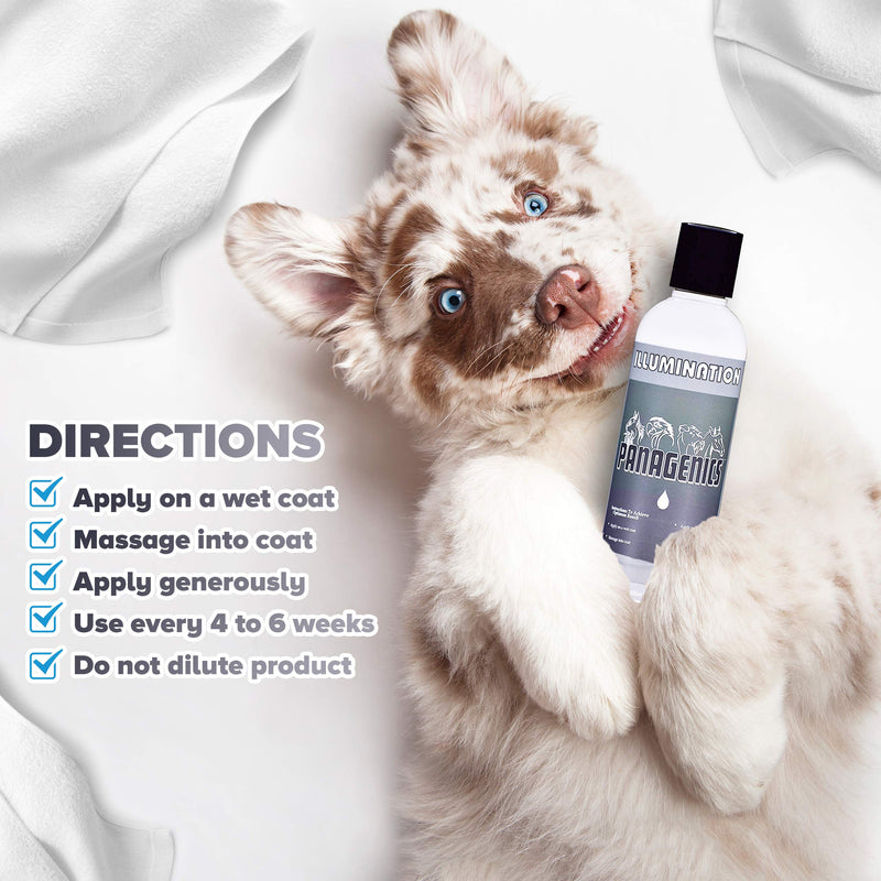 [Australia] - Panagenics | Illumination Treatment for Pets - Removes Organic deposits, Dirt, Minerals, and Unnatural Oils - 8 Ounce 