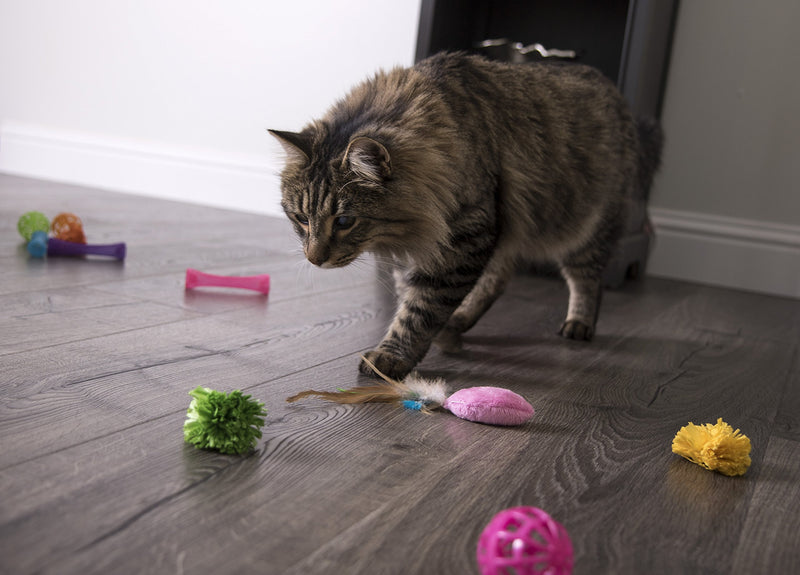 [Australia] - SmartyKat Value Pack Cat Toys Smarty Stash 13 Piece Variety Pack 