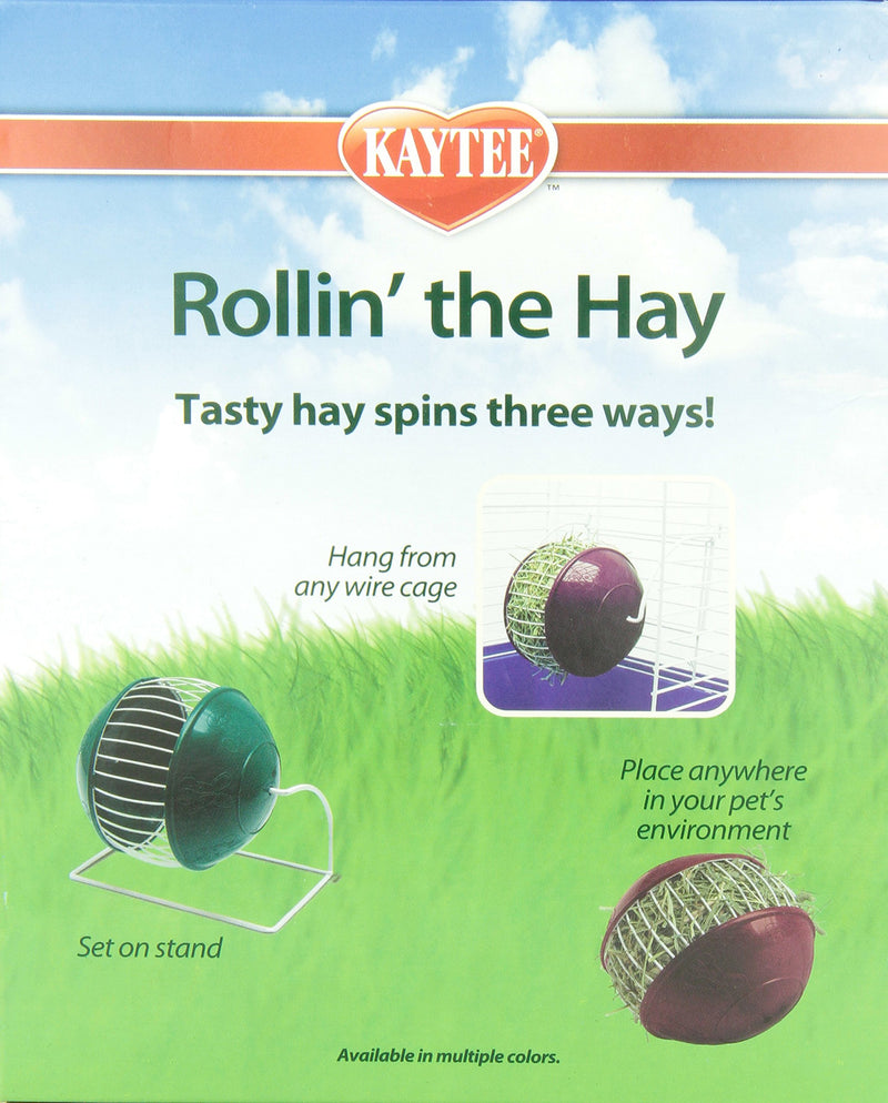 [Australia] - Kaytee Rollin' the Hay Dispenser, Colors May Vary 