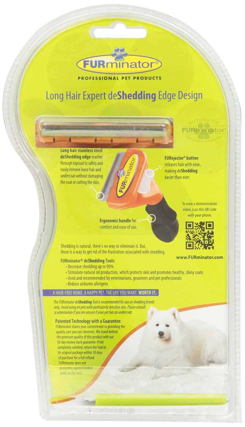 FURminator Long Hair deShedding Tool for Medium Dogs - PawsPlanet Australia