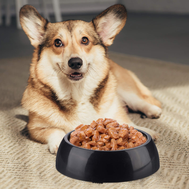 Relaxdays Relaxdays Foraging Feeding Bowl for Slow Eating, Cats & Dogs, Bloat Stop Dish, Dishwasher-Safe, Black - PawsPlanet Australia