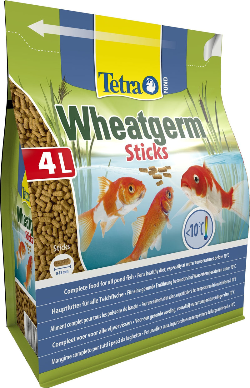 Tetra Pond Fish Food Specially Formulated for Cold Weather Feeding, 4 Litre 4 l (Pack of 1) - PawsPlanet Australia