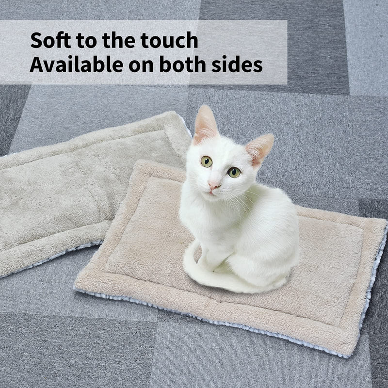 SACRONS Self-Heating Cat and Dog Pad, Warm Pet Pad, Thick and Soft, Double-Sided Available Fish scale 70x47 cm (Pack of 1) - PawsPlanet Australia