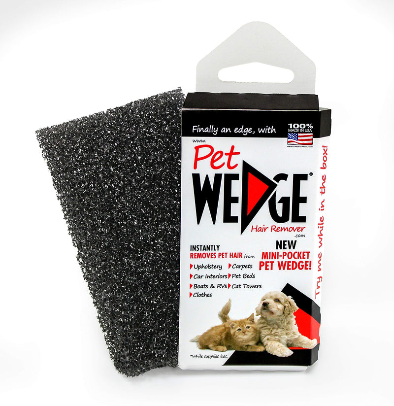 [Australia] - Pet Wedge Mini-Pocket Pet Hair Remover 8 Pack Bonus Pack 